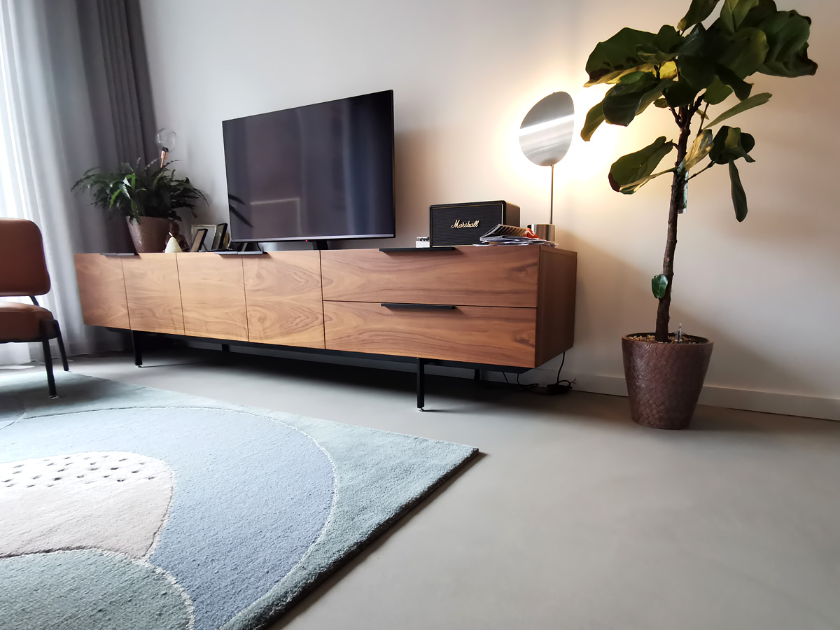 Woonkamer vloer Terraform